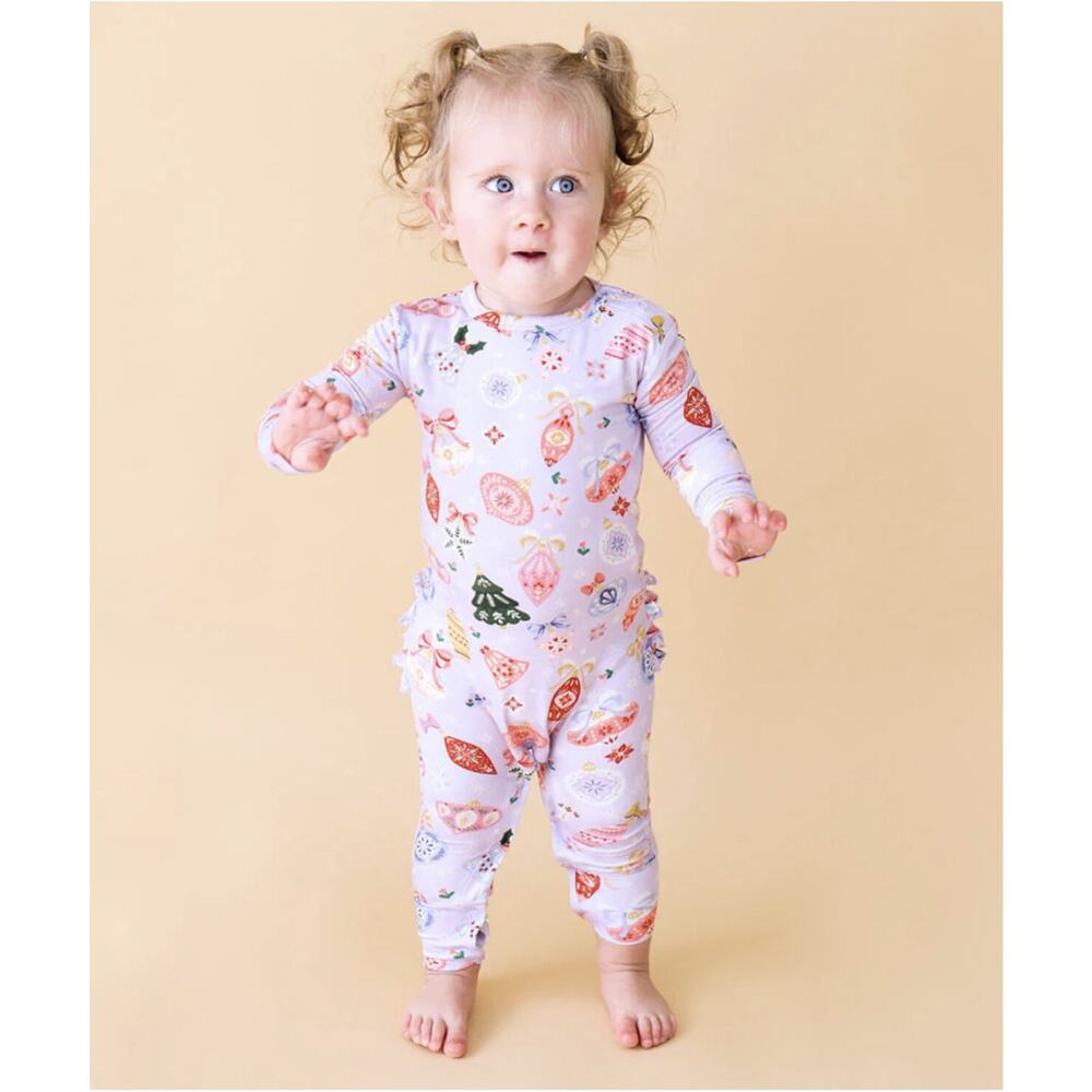 Posh Peanut 3-6 Months Holly Ruffle Jumper GUC